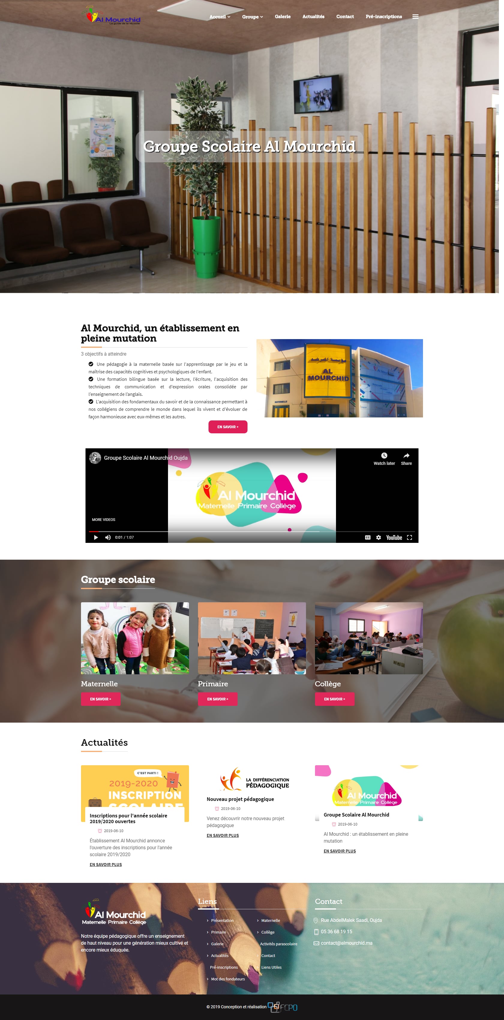 groupe scolaire al mourchid